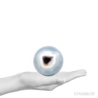 Amethyst with Agate Geode Sphere from Brazil | Venusrox