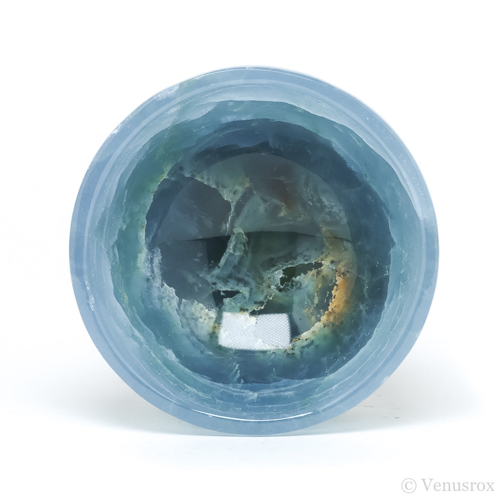 Blue Calcite Polished Bowl from Argentina | Venusrox