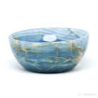 Blue Calcite Polished Bowl from Argentina | Venusrox
