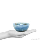 Blue Calcite Polished Bowl from Argentina | Venusrox