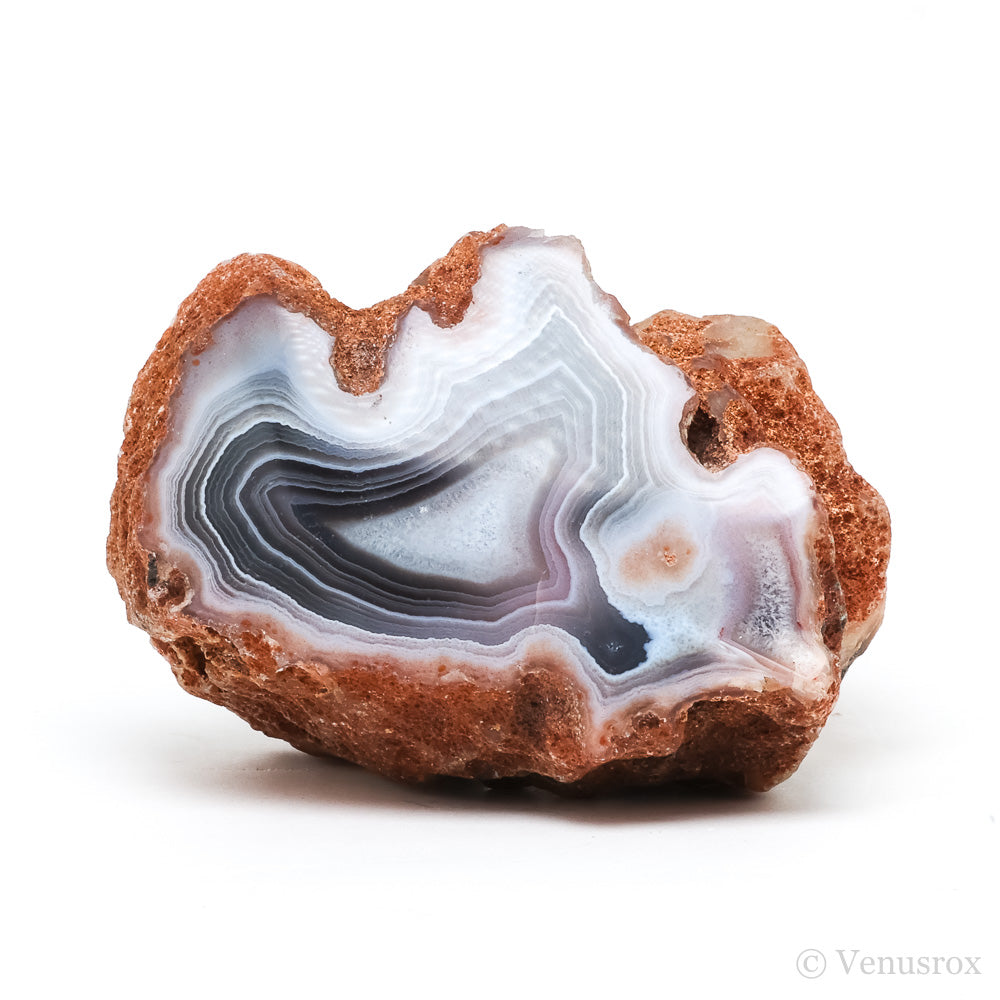Agate Part Polished/Part Natural Crystal from Zimbabwe | Venusrox