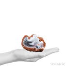 Agate Part Polished/Part Natural Crystal from Zimbabwe | Venusrox