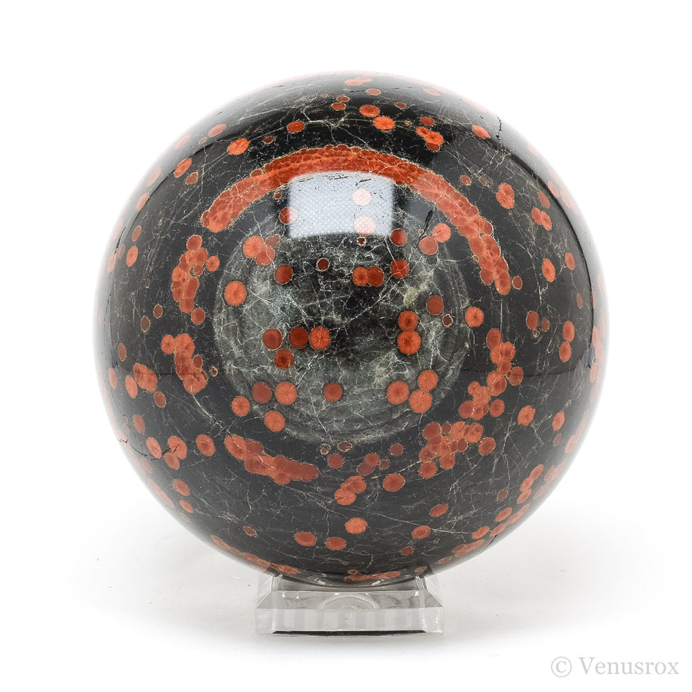 Peanut Obsidian Polished Sphere from Alamos, Sonora, Mexico | Venusrox