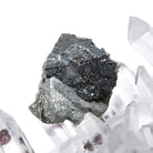 Clear Quartz with Sphalerite & Pyrite Natural Cluster from the Huanzala Mine, Huallanca District, Huanuco Department, Peru | Venusrox