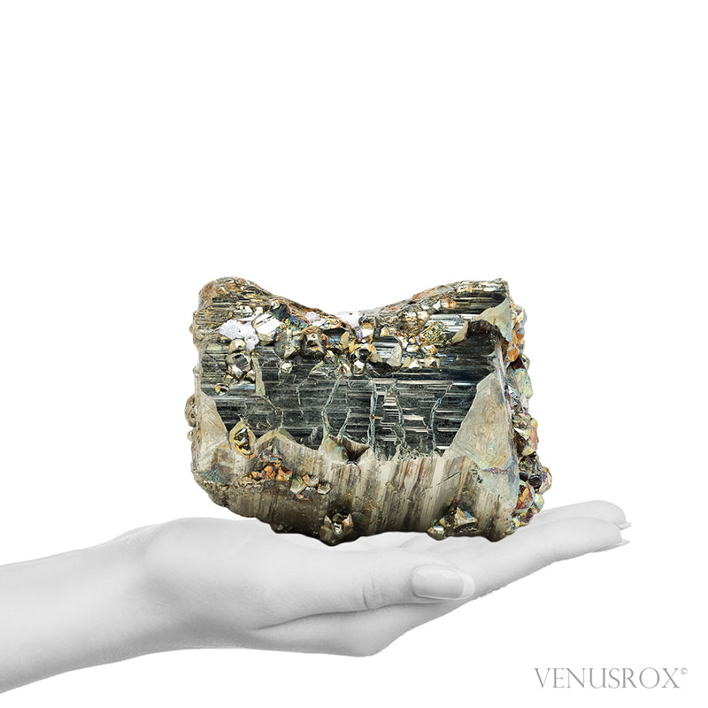 Pyrite Natural Cluster from the Huanzala Mine, Huallanca District, Huánuco Department, Peru | Venusrox