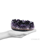 Amethyst with Agate Polished/Natural Cluster from Uruguay | Venusrox