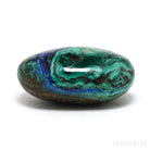 Azurite and Malachite in Matrix Polished Crystal from Huancavelica, Peru | Venusrox