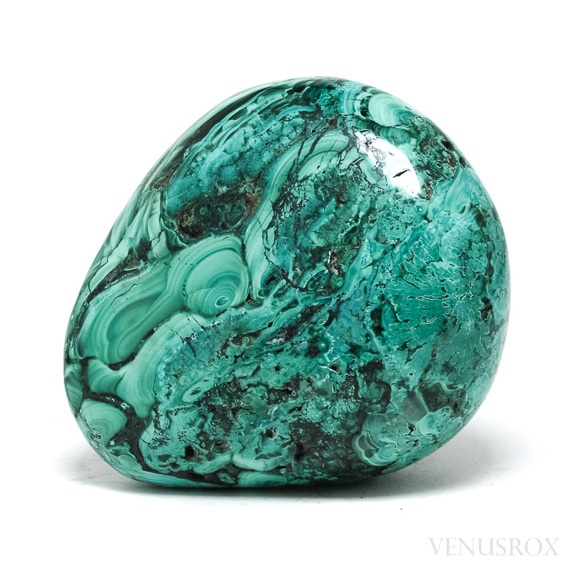 Malachite Polished Crystal from Huancavelica, Peru | Venusrox