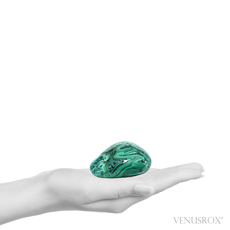 Malachite Polished Crystal from Huancavelica, Peru | Venusrox