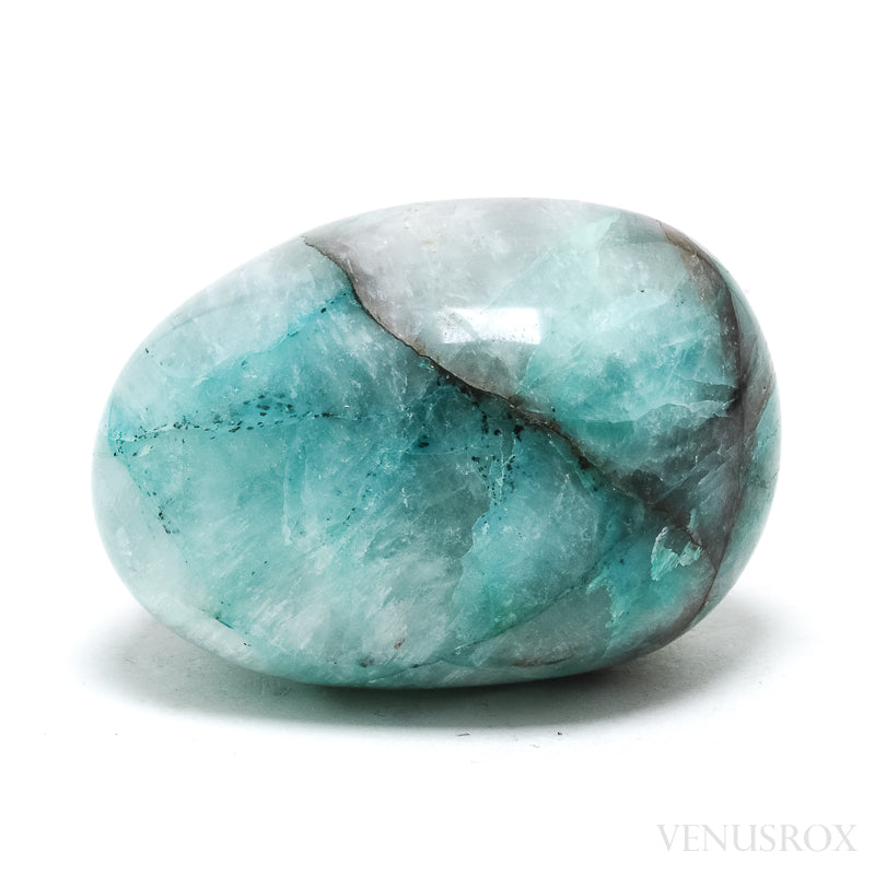 Chrysocolla in Quartz Polished Crystal from Peru | Venusrox