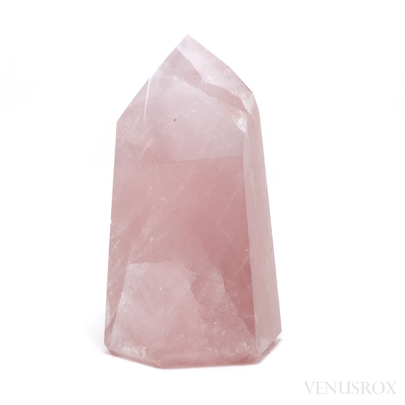 Rose Quartz Polished Point from Brazil | Venusrox