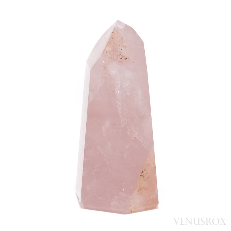 Rose Quartz Polished Point from Brazil | Venusrox