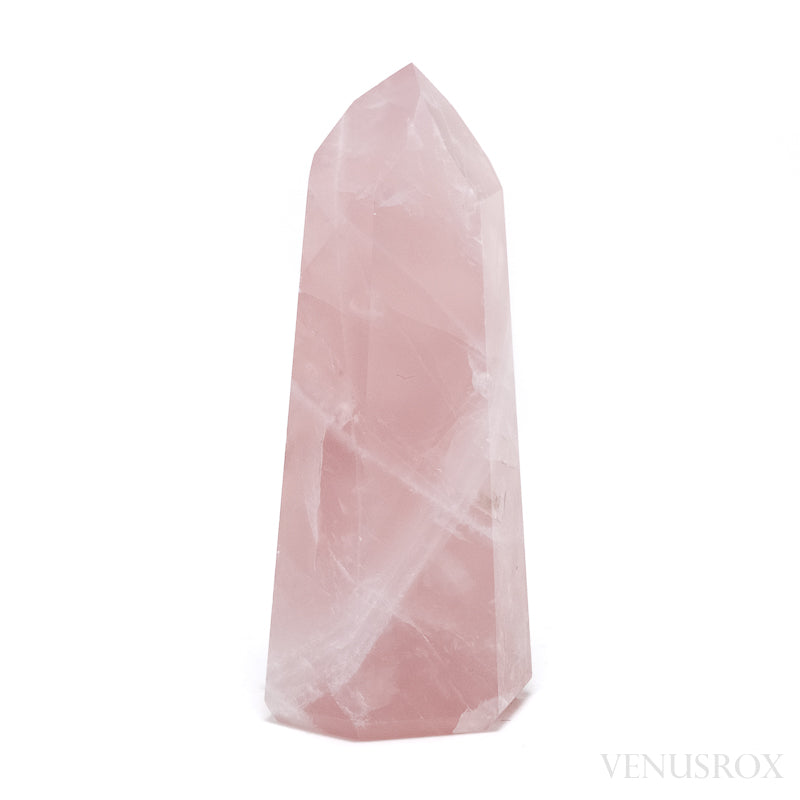 Rose Quartz Polished Point from Brazil | Venusrox