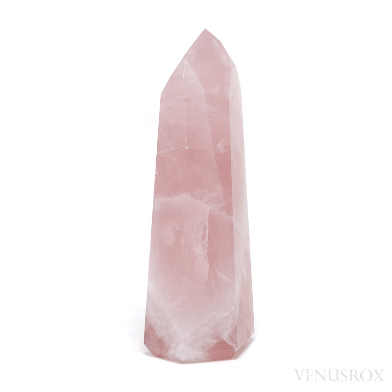Rose Quartz Polished Point from Brazil | Venusrox
