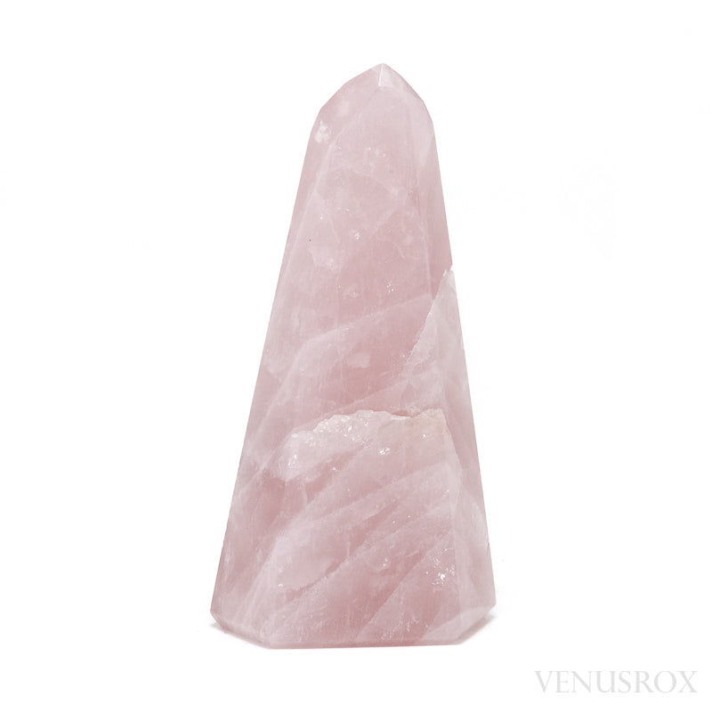 Rose Quartz Polished Point from Brazil | Venusrox
