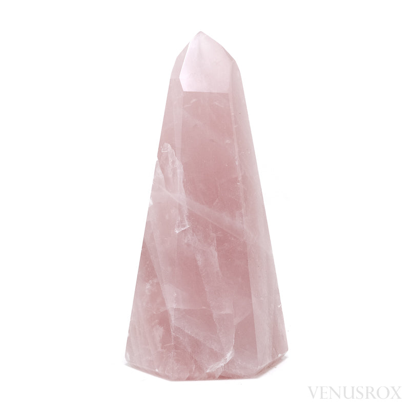 Rose Quartz Polished Point from Brazil | Venusrox