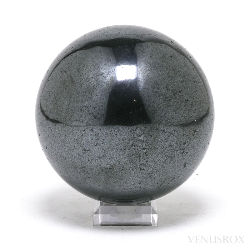 Hematite Polished Sphere from Brazil | Venusrox