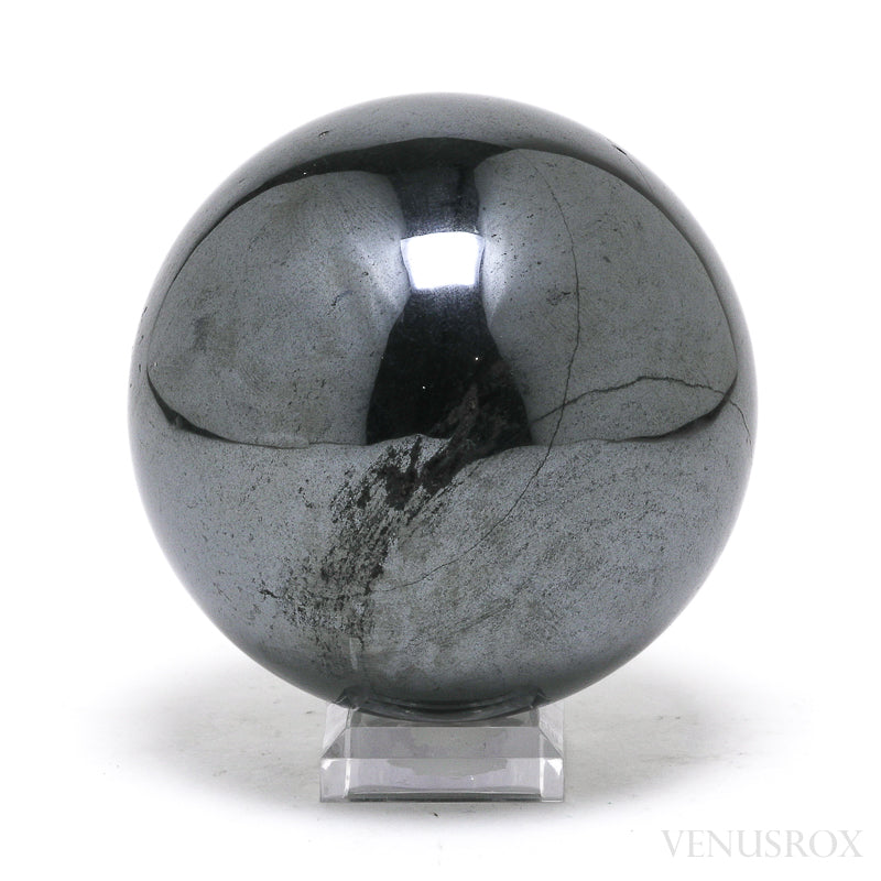 Hematite Polished Sphere from Brazil | Venusrox