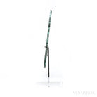 Malachite Polished Slice from the Democratic Republic of the Congo, mounted on a bespoke stand | Venusrox