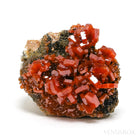 Vanadinite on Barite & Matrix Natural Specimen from Mibladen, Midelt, Meknes-Tafilalet Region, Morocco | Venusrox