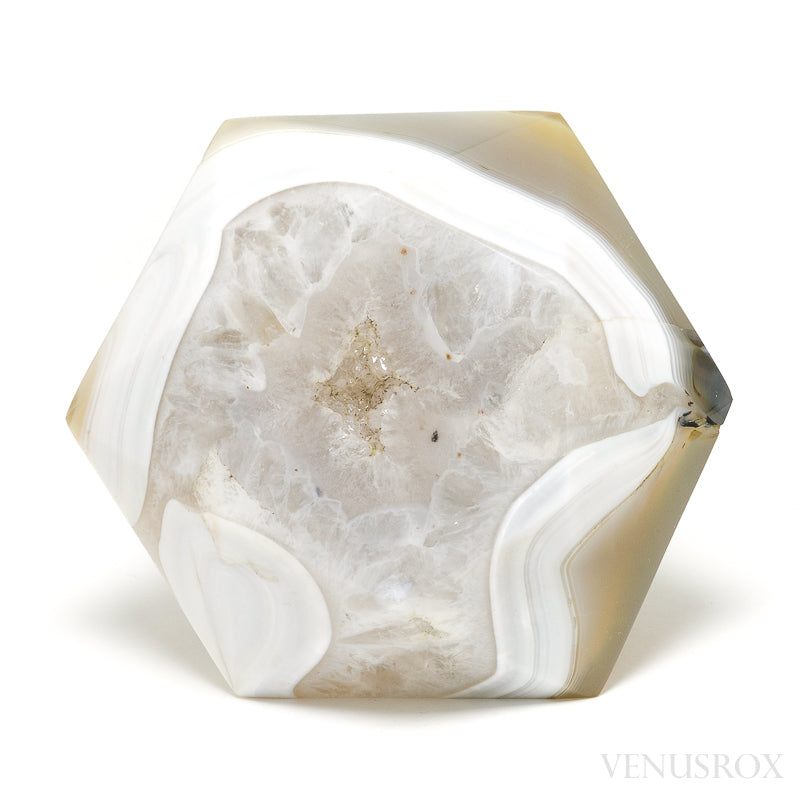 Agate with Quartz Polished Crystal from Madagascar | Venusrox