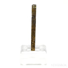 Fluorite Polished/Natural Slice from Namibia, mounted on a bespoke stand | Venusrox