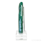 Malachite with Chrysocolla Polished Crystal from the Bagdad Mine, Arizona, USA, mounted on bespoke stand | Venusrox