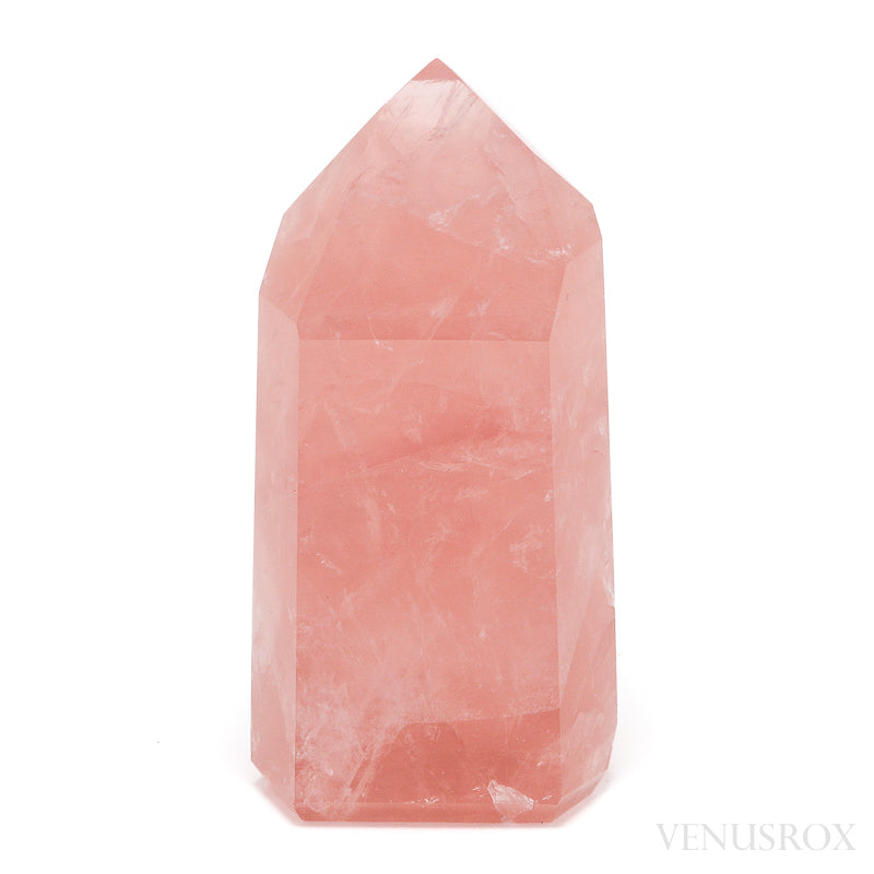 Rose Quartz Polished Point from Brazil | Venusrox