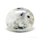 Rainbow Moonstone with Black Tourmaline Polished Crystal from India | Venusrox