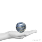 Blue Kyanite Polished Sphere from Brazil | Venusrox