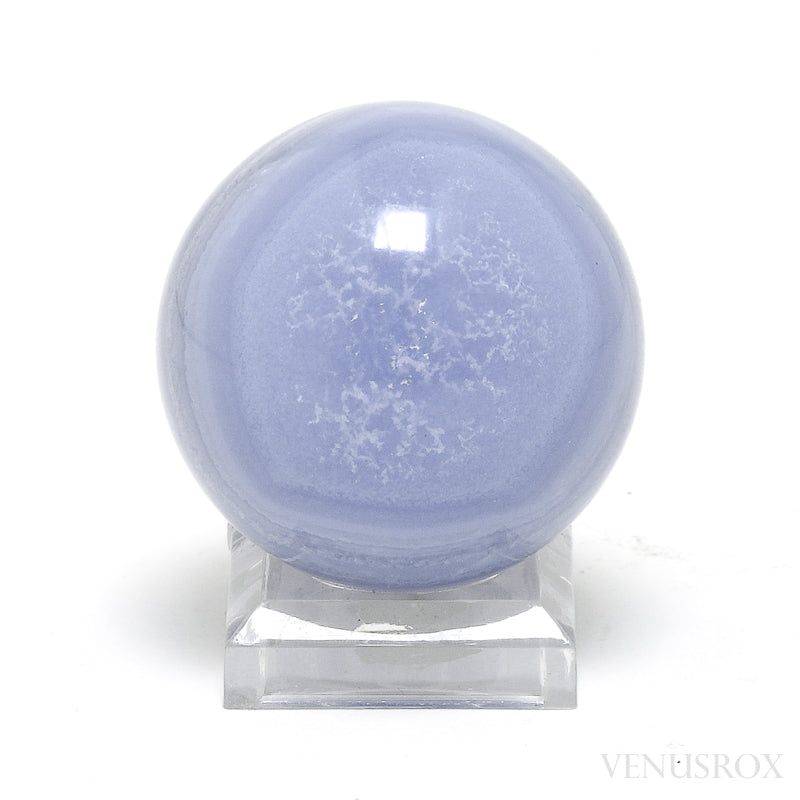 Blue Lace Agate Polished Sphere from Namibia | Venusrox