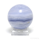 Blue Lace Agate Polished Sphere from Namibia | Venusrox