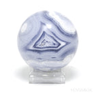 Blue Lace Agate Polished Sphere from Namibia | Venusrox