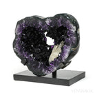Amethyst with Calcite and Agate Polished/Natural Cluster from Uruguay mounted on a bespoke stand | Venusrox