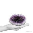 Amethyst Polished/Natural Heart from Uruguay | Venusrox
