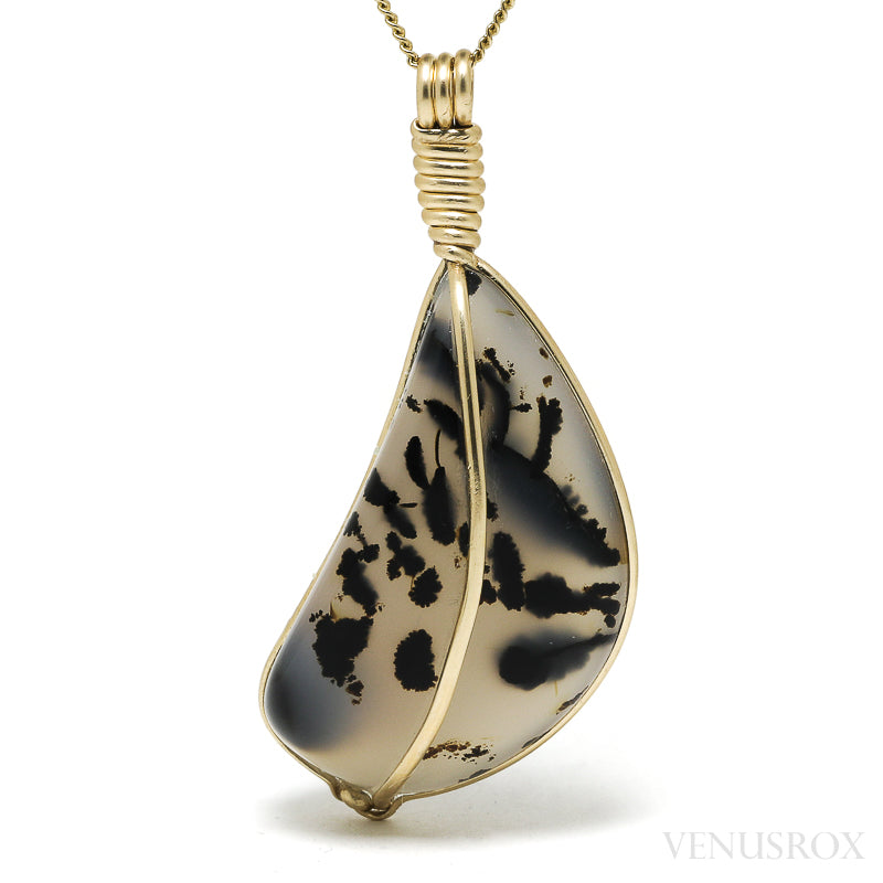 Agate Polished Crystal Pendant from Montana, USA | Venusrox