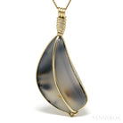 Agate Polished Crystal Pendant from Montana, USA | Venusrox