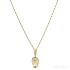 Natural Citrine Polished Sphere Pendant from Madagascar | Venusrox