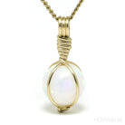 Opal Polished Sphere Pendant from Ethiopia | Venusrox