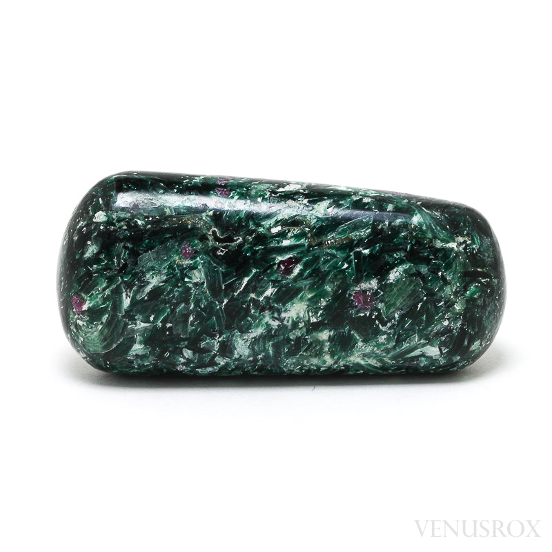 Ruby and Fuchsite Polished Crystal from Karnataka, India | Venusrox