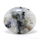 Rainbow Moonstone with Black Tourmaline Polished Crystal from India | Venusrox