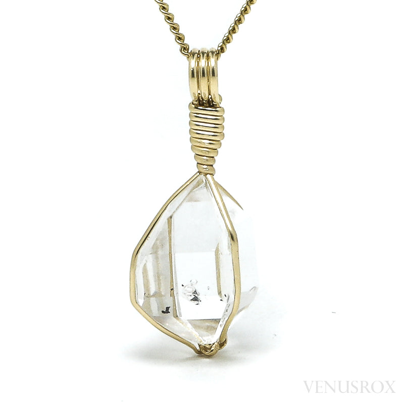 Natural Herkimer 'Diamond' Quartz Pendant from Herkimer County, New York State, USA | Venusrox