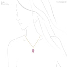 Kunzite Polished Crystal Pendant from Pakistan | Venusrox