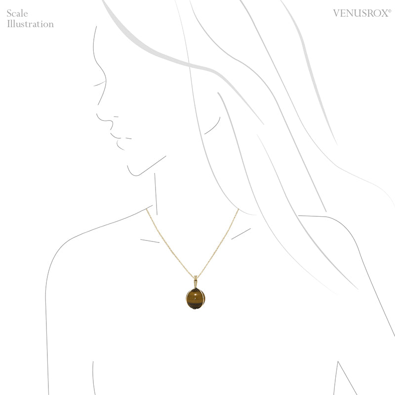 Tigers Eye Pendant from South Africa | Venusrox
