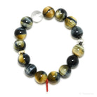 Blonde Tigers Eye with Falcons Eye Bracelet from South Africa | Venusrox