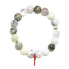 Dendritic Opal Bead Bracelet from Madagascar | Venusrox