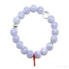 Blue Lace Agate Bracelet from Malawi | Venusrox