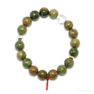 Unakite Bead Bracelet from South Africa | Venusrox