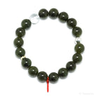 Green Nephrite Jade Bead Bracelet from Canada | Venusrox