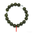 Green Nephrite Jade Bead Bracelet from Canada | Venusrox